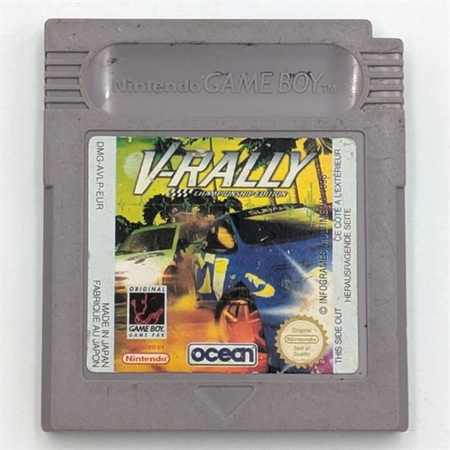 V-Rally Championship Edition - Cartridge - (EUR) - Gameboy Original (B Grade) (Genbrug)
